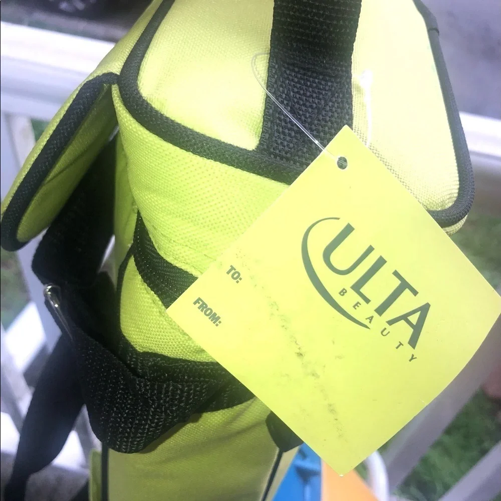 Ulta beauty green thermal bag